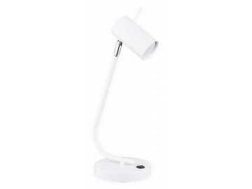 Lemir Stolní lampa O2578 L1 BIA Points lampička, bílá matná