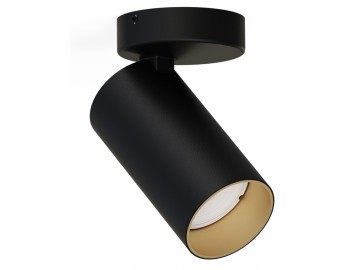 Nowodvorski Lighting Stropní bodové svítidlo 7763 MONO I černá/zlatá