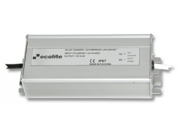 Ecolite  DX-WP-100W/IP67 El. trafo,230V-12V,8.3A,100W