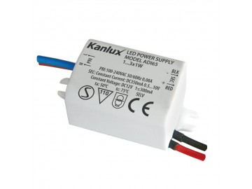 Kanlux  01440 ADI 350 1-3W  Elektronický transformátor pro napájení LED svíti