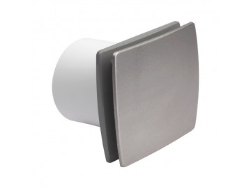 Kanlux  70976 CYKLON EOL F100 B - SF - Stříbrný ventilátor s čelním panelem