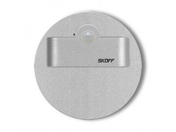 SKOFF LED nástěnné svítidlo s čidlem MN-RUE-G-W RUEDA SHORT hliník(G) studen