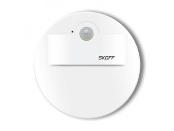 SKOFF LED nástěnné svítidlo s čidlem MN-RUE-C-B RUEDA SHORT bílá (C) modrá (