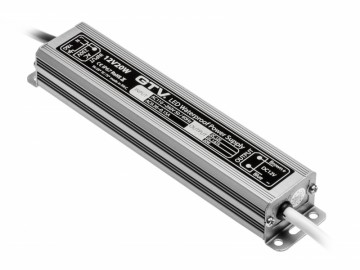GTV  LD-WZA20W-NW TRANSFORMATOR LED 20W, IP67, DC 12V