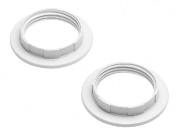 GTV  AE-E27RING-10 Kroužek k patici E27, bílá, 1komplet=2ks