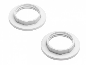 GTV  AE-E14RING-10 Kroužek k patici E14, bílá, 1komplet=2ks