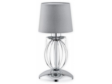 Lemir Stolní lampa O2488 L1 CH Agila lampička, chrom