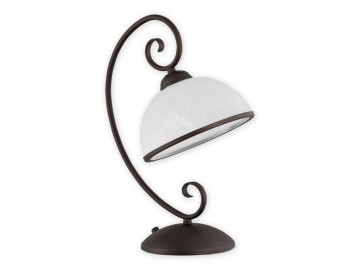 Lemir Stolní lampa O2498 L1 RW Indra lampička, wenge
