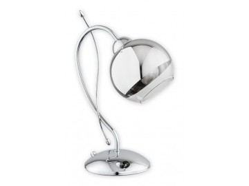 Lemir Stolní lampa O2538 L1 CH Trama lampička, chrom