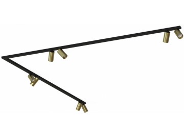 Nowodvorski Lighting Stropní bodové svítidlo 7757 MONO CORNER VIII 2X200 zlatá