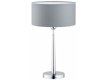 Lemir Stolní lampa O2878 L1 CH + SZA Orso lampička, chrom + šedá