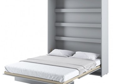Výklopná postel 160 REBECCA šedá