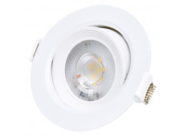 LED-DLR-5W/4100 SMD kruh výklopný 5W, IP20, 520lm, 2700K