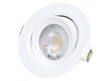 Ecolite  LED-DLR-5W/4100 SMD kruh výklopný 5W, IP20, 520lm, 2700K