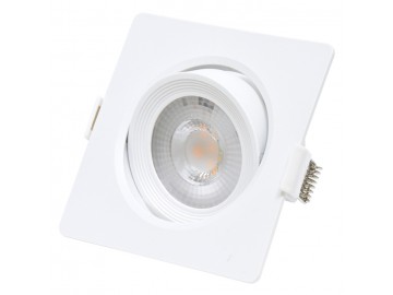 Ecolite  LED-DLS-5W/4100 SMD čtverec výklopný 5W, IP20, 520lm, 2700K