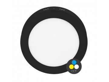Ecolite  LED-CSL-CCT/18W/CR SMD kruh přisazený 22,5cm, 18W LADA 2, CCT, IP20,