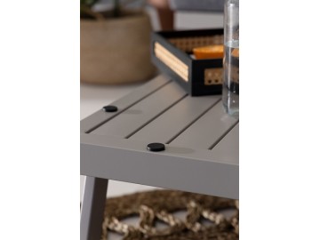 Zahradní souprava s taburetem GARDEN 26040 sv.šedá
