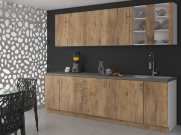 Kuchyňsk&aacute; skř&iacute;ňka Sally 60-D-2F-BB lefkas