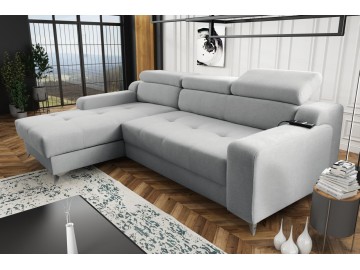 Sedací souprava Darina Premium L světle šedá Sedací souprava Darina Premium L světle šedá