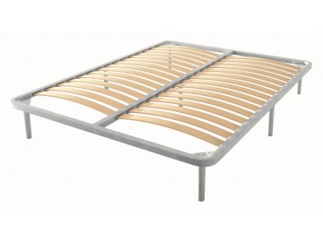 Kovová postel-rošt s nožkama GIRONA 200 cm
