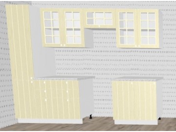 Kuchyně 260 PROVENCE bk/vanilka