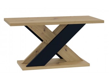Konferenční stolek PRAVIA artisan/černá