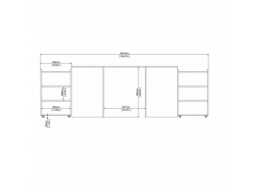 Čelo postele Simplicity 134 šíře 160 cm jackson hickory