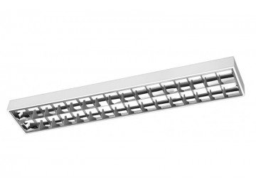GTV Stropní svítidlo GT-LE120JN-01 LED rastrové svítidlo 2x120, T8 LED, G1
