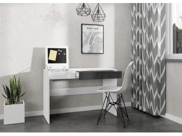 Pracovní stůl SONORA bílá/grafit
