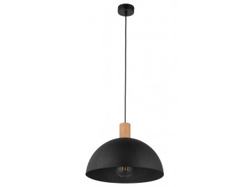 TK Lighting Lustr do kuchyně 4852 OSLO černý, světlé dřevo