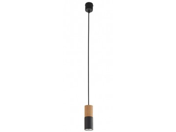 TK Lighting Závěsné svítidlo 6309 ELIT BLACK/WOOD