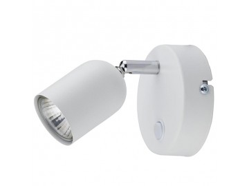TK Lighting Bodové svítidlo 4411 TOP bílá s vypínačem