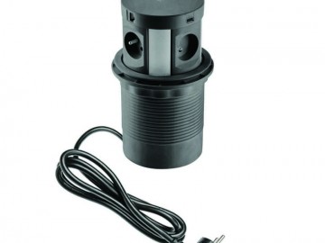 GTV Zásuvkový box AE-BPW4F120P-20 Prodlužovací kabel vestavný COMFORT PLUS