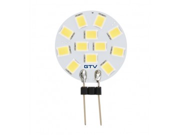 GTV LED žárovka LD-G4018W-30 Světelný zdroj LED, G4, SMD, 1.8W, 12V DC, 15