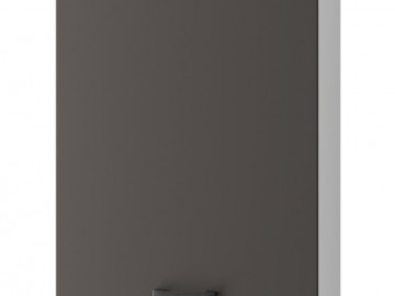 W60D1 h. skříňka 1-dveřová CARLO šedá/grafit