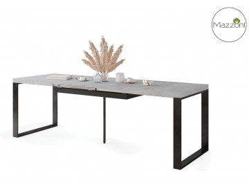 Jídelní rozkládací stůl AVARI 140x80 cm beton ateliér světlý