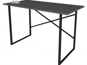 Psací stůl 60x120 cm JARNY antracit/černá