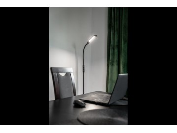 GTV Podlahov&aacute; LED lampa LP-VAS8W-10-DEC Stojac&iacute; lampa Vasalia b&iacute;l&aacute;, 8 W, 4