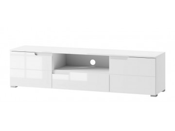 Televizní stolek 2-dveřový SELENE 9 bílá lesk