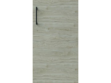 Kuchyňská linka HORLY 280 cm satin/light rockford hickory