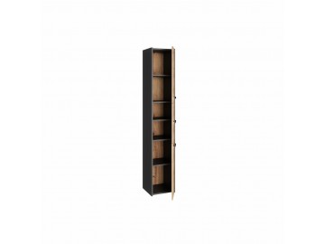 Koupelnová skříňka Saly 30 3D antracit/dub artisan