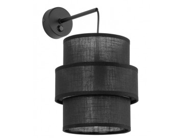 TK Lighting Nástěnné svítidlo 5955 CALISTO černá