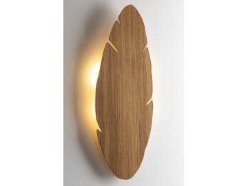 TK Lighting Nástěnné svítidlo 5565 HOJA WOOD