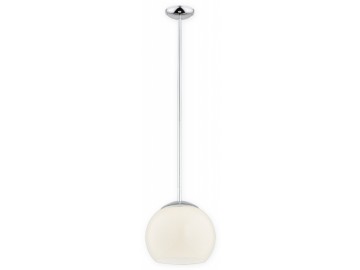 Lemir Závěsné svítidlo na lanku O2841 W1 CH + KRE [M] Nolab závěs 25 cm, chr