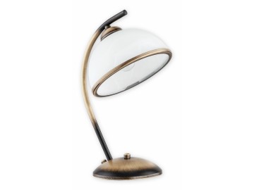 Lemir Stolní lampa O2238 L1 PAT Altea lampička, patina