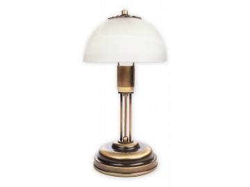 Lemir Stolní lampa O2128 L1 PAT Arkadia lampička, patina