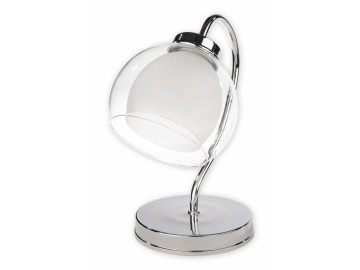 Lemir Stolní lampa O2048 L1 CH Dexy lampička, chrom