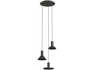 Nowodvorski Lighting Závěsné svítidlo na lanku 10905 HERMANOS III BLACK