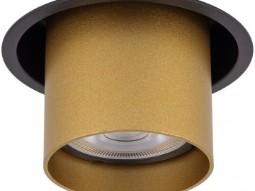 Nowodvorski Lighting Podhledové svítidlo 10800 MONO SLIDE BLACK/GOLD