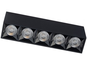 Nowodvorski Lighting Stropní přisazené svítidlo 10055 MIDI LED černá 20W 3000K